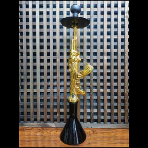 Vente directe fabricant : <span class=keywords><strong>Chicha</strong></span> <span class=keywords><strong>AK47</strong></span> de grande taille avec design en résine en forme de dragon tyrannosaure - Product Image 3