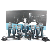 BETADMK7 XLR BAND Drum Kit Microphone kit d'instrument microphone Avec Deux BETA57A Four BETA56A One BETA52A