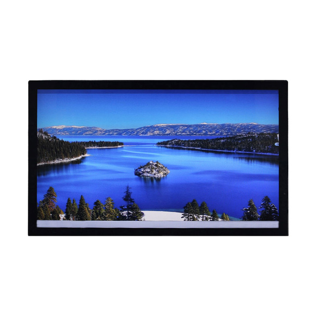 Customization 49 Inch Wall Mounted Full Color Touch Screen LCD Panel Display Open Frame Infrared Capacitive Touchscreen Industrial Monitor