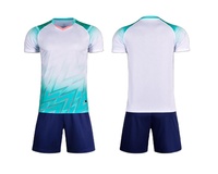 Maillot de football pour jeunes hommes à prix d'usine, uniforme de football, ensemble complet de survêtement pour enfants, kits de football 100 % polyester