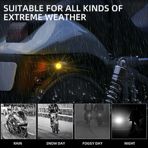 Luz LED Amarilla Mini <span class=keywords><strong>para</strong></span> Matrícula <span class=keywords><strong>de</strong></span> Aluminio Lemombo, 2 Lentes <span class=keywords><strong>para</strong></span> Coche y Motocicleta, 12v, Luz Trasera <span class=keywords><strong>de</strong></span> Señal <span class=keywords><strong>de</strong></span> Giro, Iluminación Brillante - Product Image 4