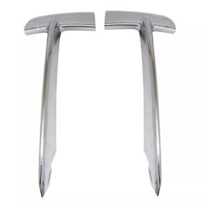 Grille inférieure du pare-chocs avant BMW X5 F15, garniture électro-plaquée, plastique ABS, 2014-2018, couleur d'origine - Product Image 4