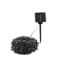 Vente en gros de guirlandes lumineuses solaires à LED Lampes solaires à LED étanches pour la décoration extérieure