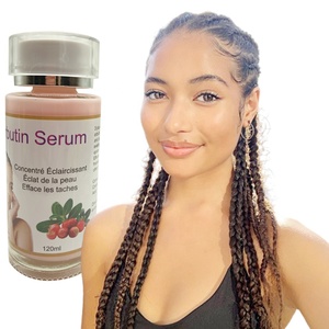 Marque privée uniformise la pigmentation traiter les taches de vieillesse les cicatrices réduisent les dommages causés par les rayons UV Alpha-Arbuti sérum éclaircissant booster intense - Product Image 2