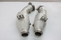 Tuyau d'échappement haute performance 200 cellules avec isolation pour moteur C43 W205 E43 W213 GLC43 GLE43 C450 AMG 3.0T M276 2016+
