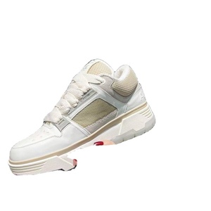 Chaussures de sport décontractées en cuir véritable pour hommes, modèle 2026, nouvelle collection, haute qualité, design coussin d'air, noir et blanc - Product Image 5