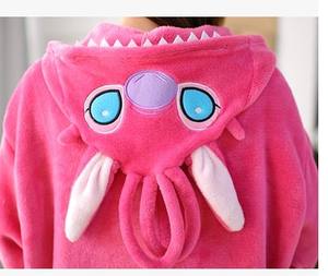 Bule Pink <span class=keywords><strong>Stitch</strong></span> con capucha niños ropa de dormir invierno Animal <span class=keywords><strong>Kigurumi</strong></span> Cosplay <span class=keywords><strong>Pijamas</strong></span> niños <span class=keywords><strong>Stitch</strong></span> ropa de dormir Onesie niños <span class=keywords><strong>Stitch</strong></span> <span class=keywords><strong>Pijamas</strong></span> - Product Image 5