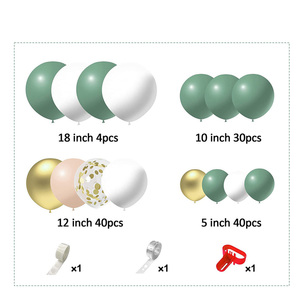 Kit de arco de <span class=keywords><strong>globos</strong></span> de <span class=keywords><strong>fiesta</strong></span> con temática de <span class=keywords><strong>Frozen</strong></span> azul, decoración para chicas, regalo promocional de cumpleaños, juego de arco de <span class=keywords><strong>globos</strong></span> - Product Image 6