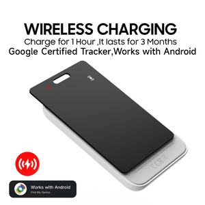 Trending New Global Rechargeable Alarm Tag Tracking Card Locator Finder pour Google Android Wireless Charging Card GPS Tracker - Product Image 3