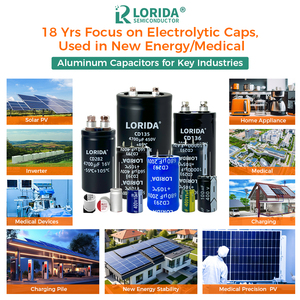 Condensador electrolítico original Lorida 270UF 450V alto voltaje 10V 2200UF 5kv condensador electrolítico de aluminio - Product Image 6
