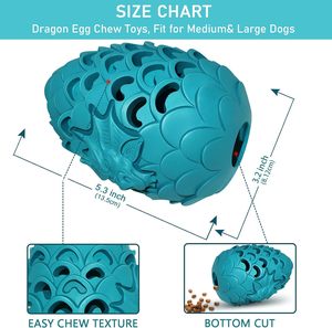 Jomilly Dragon Egg <strong>Dog</strong> Chew Toys-Toughest Indestructible Aggressive Heavy Chewers Lifetime Replacement Medium/Large <strong>Bully</strong> - Product Image 5