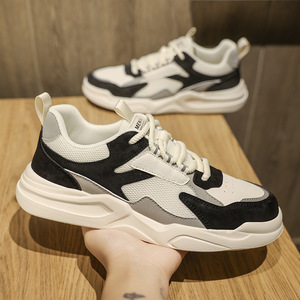 2026 New Model Sport Style Breathable Lightweight Anti-Slip <b>Walking</b> Shoes - Men's and Women's Fashion Casual Thick-<b>Topped</b> Shoes - Product Image 6
