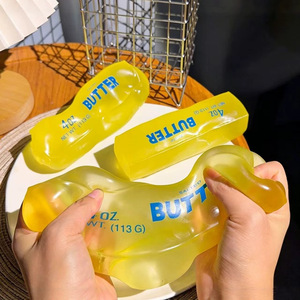 ของเล่นบีบคลายเครียด วาสลีนบัตเตอร์สติ๊ก บีบได้ ปั้นได้ และระบายอากาศได้ - Product Image 6