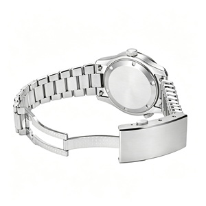 Relojes <span class=keywords><strong>GMT</strong></span> mecánicos para hombre de 38 mm con movimiento Miyota 9075 <span class=keywords><strong>GMT</strong></span>, cristal de zafiro abovedado con forma de caja y revestimiento antirreflectante - Product Image 4