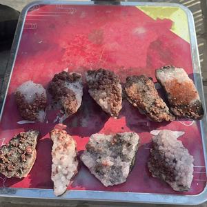 Hematita de espécimen crudo natural al por mayor con colección <span class=keywords><strong>mineral</strong></span> de cristal de pirita simbiótica para curación - Product Image 4