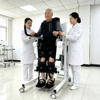 Exosquelette robotique pour l'entraînement à la marche |   Robot de marche pour membres inférieurs |   Dispositif de Neuroreadaptation |   Modes actif et passif