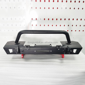 High <strong>Adaptability</strong> Steel Front Bumper with LED Lights Durable Off Road Car Accessory for Lc200 toyota nissan ford <strong>jeep</strong> - Product Image 3
