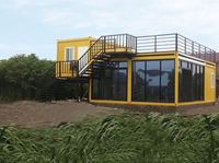 Kits de maisons modulaires préfabriquées de luxe à faible coût à vendre
