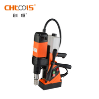 Mini perceuse électrique 35 mm avec base magnétique à vitesse unique, moteur à brosse, personnalisable, pour le perçage industriel, métal, OEM