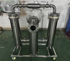 Sistema de Filtración de Agua Industrial de Gran Caudal 30000LPH, Carcasa de Acero Inoxidable, Filtro de Membrana PVDF - Product Image 5