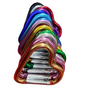 Heart Shaped Carabiner Keychain Zinc Alloy Lightweight Open <b>Ring</b> For DIY <b>Key</b> Accessories Public Use - Product Image 5