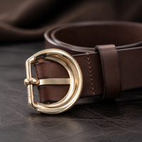 Boucles de ceinture pour hommes d'affaires, logo gravé sur mesure, alliage de zinc, métal résistant à la rouille, anti-rayures, pour ceinture en cuir