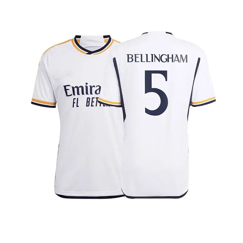 Thailand real fans version jersey 2024 club Home soccer jersey football jersey soccer wear madrids fans version t shirt