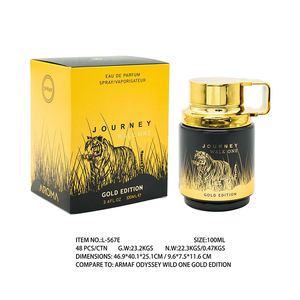 <span class=keywords><strong>Parfum</strong></span> pour <span class=keywords><strong>homme</strong></span> fruité arabe du Moyen-Orient, prix de gros, édition limitée dorée 100 ml - Product Image 3