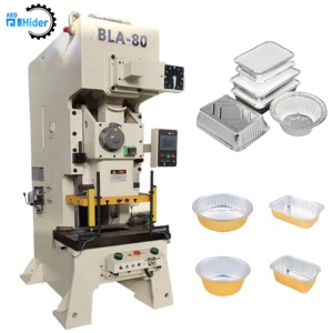 <span class=keywords><strong>Machine</strong></span> de production de feuilles d'aluminium jetables pneumatiques pour contenants de stockage alimentaire de 250 ml/450 ml/750 ml avec moteur - Product Image 1