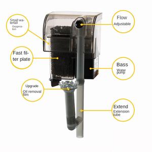 ถังกรองปลาแบบสามในหนึ่งที่ทันสมัยติดผนังปั๊มออกซิเจนภายนอกสามในหนึ่งถังเต่าขนาดเล็กกลางน้ำตกสำหรับใช้งานกลางแจ้ง - Product Image 4