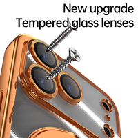 Coque arrière transparente en TPU à moulage unique pour iPhone 17 Air 16 15 14 13 12 Pro Max