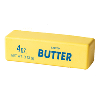 Jouet Squishy en forme de bâton de beurre avec gel PU ultra-doux et texture à rebond lent, design inspiré des aliments, parfait pour soulager le stress