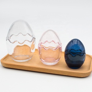 Moderno Portadolci in Vetro Geometrico <span class=keywords><strong>con</strong></span> Coperchio in Vetro per Conservare Cioccolatini Premium nelle Camere d'Albergo, Fornitura di Lusso - Product Image 4