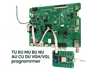 Herramienta Profesional para Reparación de Pantallas LCD de TV, Programador <span class=keywords><strong>TU</strong></span> KU <span class=keywords><strong>MU</strong></span> BU NU AU CU DU VGH/VGL con Clip de Programación 25QXX sin Desmontaje - Product Image 1