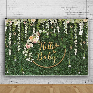 قماش خلفية للتصوير الفوتوغرافي برسومات زهور مصنوع من مواد واقعية للصور لحفلات عيد الأم مستلزمات الديكور تحت عنوان - Product Image 3