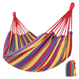 Hamaca de Lona Multicolor de 200x80 cm - Product Image 1