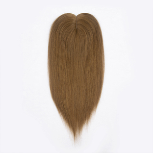 ท็อปเปอร์ผมแท้สำหรับผู้หญิงชาวยิวแบบสั่งทำพิเศษ พร้อมลูกไม้สวิสรอบๆ ขนาด 5*5 นิ้ว ติดคลิป  ทำจากผมมนุษย์ยุโรปบริสุทธิ์ - Product Image 6