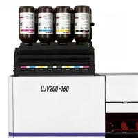 Imprimante jet d'encre UV LED à rouleaux Mimaki UJV200-160, largeur 1610 mm, encre de sublimation, impression automatique multifonctionnelle de stickers, bannières et étiquettes