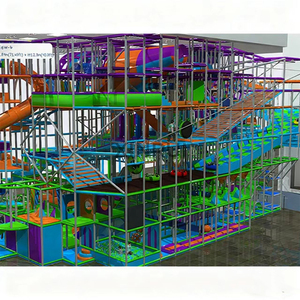 Thương mại cấp lớn đa cấp trẻ em thiết bị sân chơi trong nhà với các slide xoắn ốc khổng lồ. Đệm mềm chất lượng cao - Product Image 3