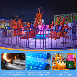 Kangaroo Jump Ride-Cadre en acier durable et fibre de verre épaissie-Équipement d'amusement pour enfants - Product Image 6