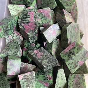 Wholesale High Quality Red Zoisite Ornament <b>Block</b> Polished Fashion Trend Digital Printing CrystalHola Home Decoration Earth Day - Product Image 5