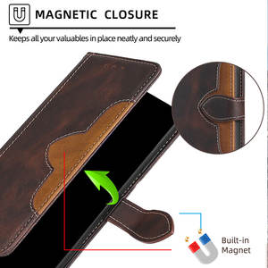 Google Pixel 6A用フリップケースGooglePixel 8 7A 7 Pro5G用ラグジュアリーレザーブックカバー磁気カードウォレット電話ケース - Product Image 4