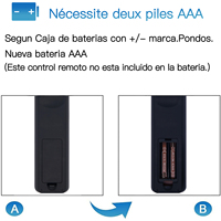 Nuevo Control Remoto Universal para Smart TV LG, Universal para Todos los Televisores LG Originales, Incluye 6 Botones de Acceso Directo