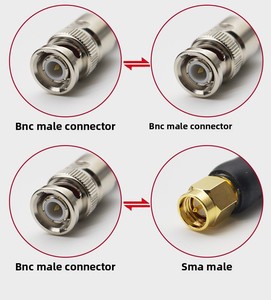 Câble coaxial LMR300 <span class=keywords><strong>BNC</strong></span> mâle vers <span class=keywords><strong>BNC</strong></span> mâle 50Ω Câble de raccordement coaxial RF Lmr200 Lmr300 Lmr400 - Product Image 5