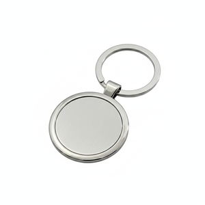 Llavero de Metal Personalizado con Grabado Láser, Llavero en Blanco con su Logotipo, Recuerdo, Regalo Promocional - Product Image 1