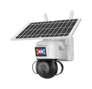 Ubox 528M-3m 3MP năng lượng mặt trời-Powered ngoài trời <span class=keywords><strong>Camera</strong></span> An Ninh 4G/Wifi kết nối PIR con người phát hiện hai cách âm thanh cáp miễn phí - Product Image 2