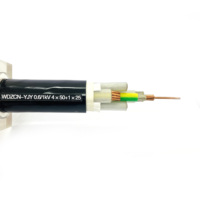 Cable de bajo voltaje Núcleo único Núcleo múltiple Cu XLPE Cable de alimentación de PVC Cable de alambre de construcción Cable de WDZCN-YJY