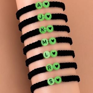 Nouveaux cadeaux de bijoux pour la Saint-Valentin, bracelets lumineux avec inscription « JE T'AIME », bracelets magnétiques en forme de cœur, charme pour homme et femme, bracelets lumineux avec inscription - Product Image 6