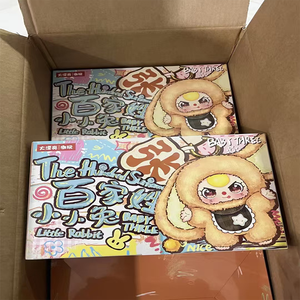 Nouvelle collection <span class=keywords><strong>de</strong></span> boîtes mystères en peluche Little Rabbit avec cent pré<span class=keywords><strong>noms</strong></span> <span class=keywords><strong>de</strong></span> <span class=keywords><strong>famille</strong></span>, série Original Baby Three - Product Image 6