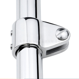 Shining Double <b>Top</b> Sleeve Connector Stainless Steel Marine Hardware For Awning Support Frame - Product Image 4